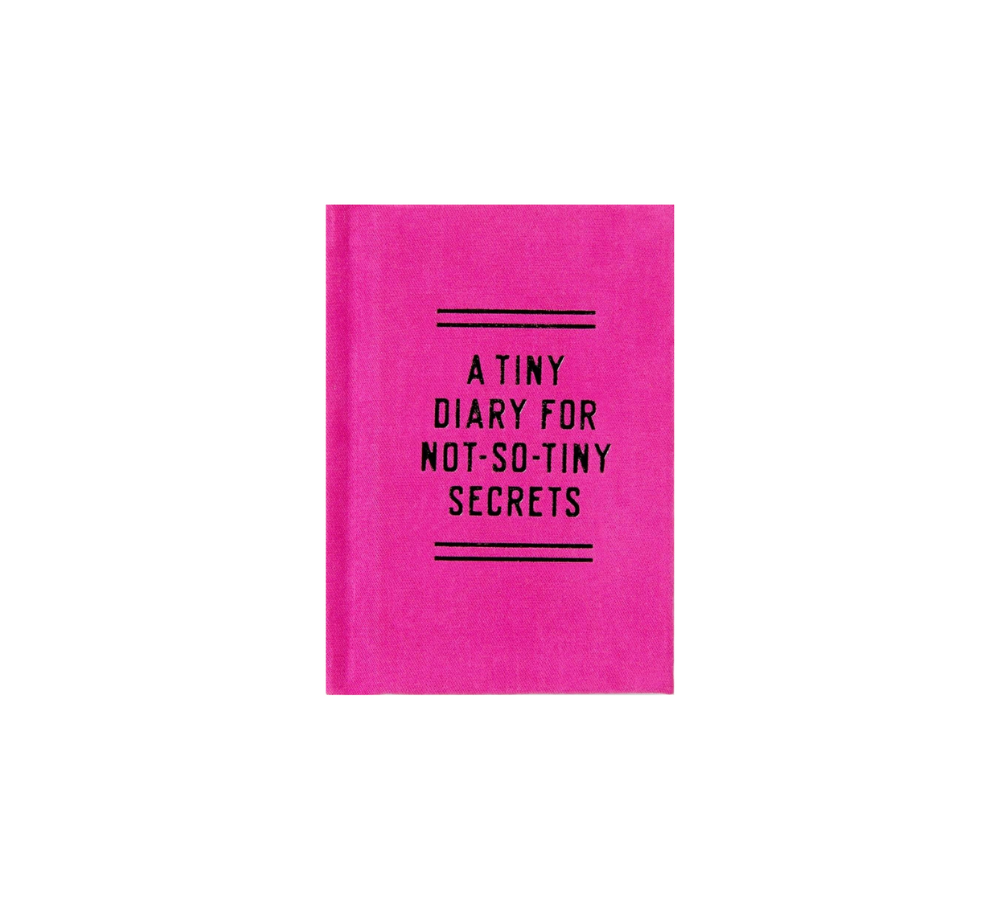Tiny Diary for Not So Tiny Secrets notesbog
